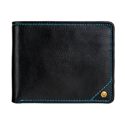 Hidesign Angle Stitch Leather Multi-Compartment Leather Wallet