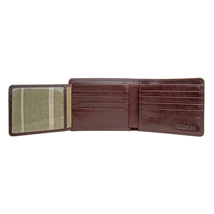 Hidesign Vespucci Buffalo Leather Trifold Wallet