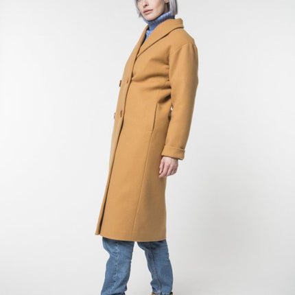 Long Camel Coat / Spring - Autumn / Women's Coat / Collection 2018 by REVALU