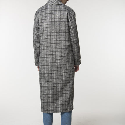 Long Check Coat / Spring - Autumn / Women's Coat / Collection 2018 by REVALU