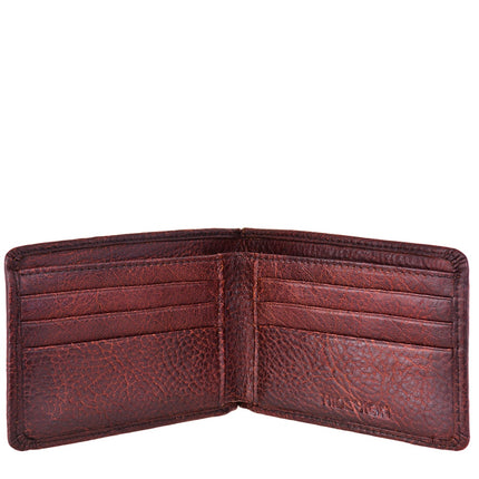 Giles Classic Compact Thin Vegetable Tanned Leather Wallet