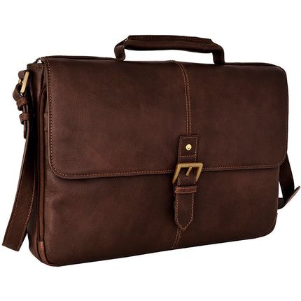 Hidesign Charles Leather 15" Laptop Compatible Briefcase Work Bag